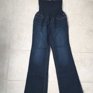 EUC Boot Cut Maternity Jeans
